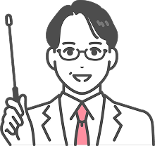 説明する医師のイラスト
